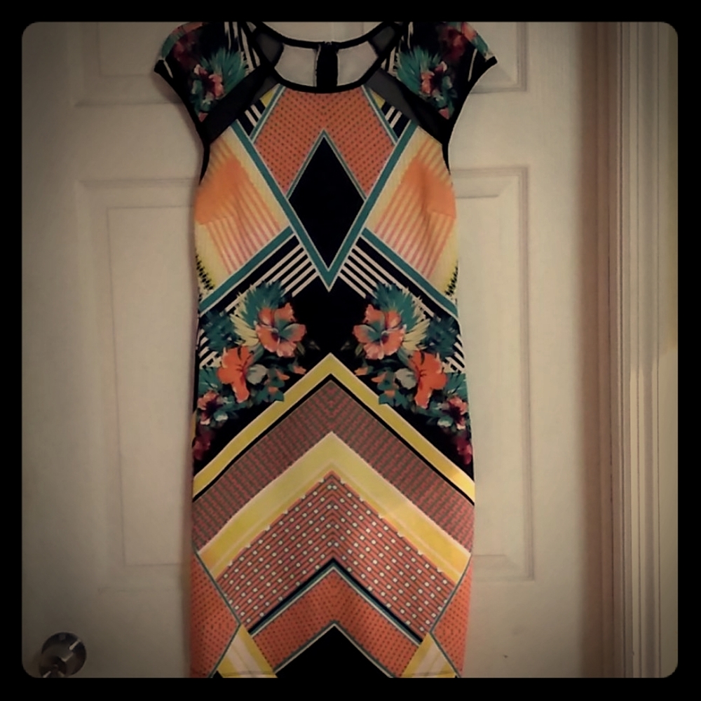 Tropical Evening Dress